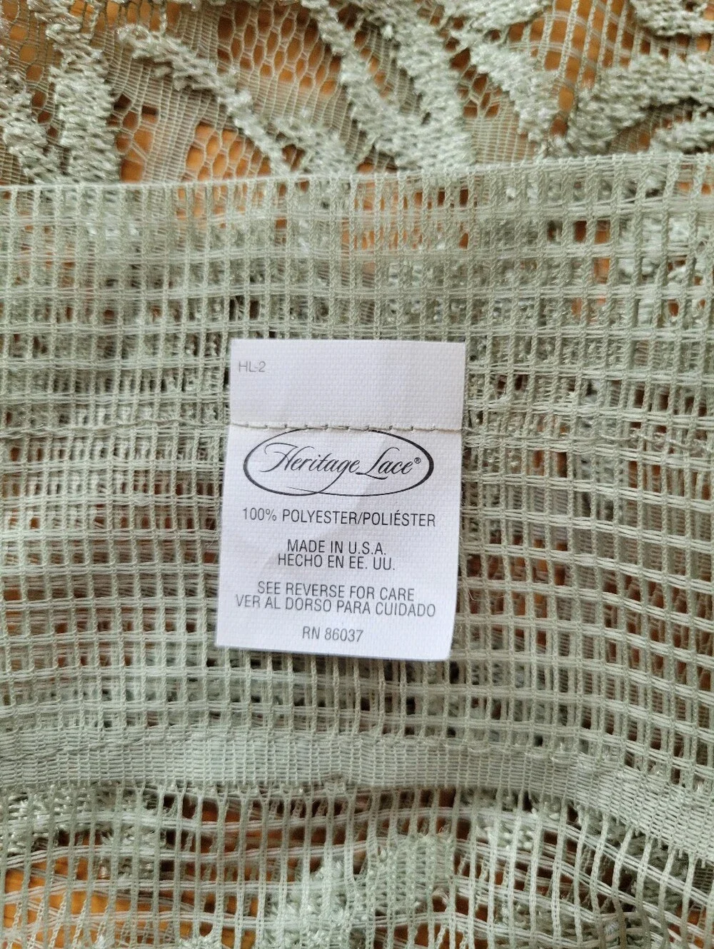 Set of two valances
